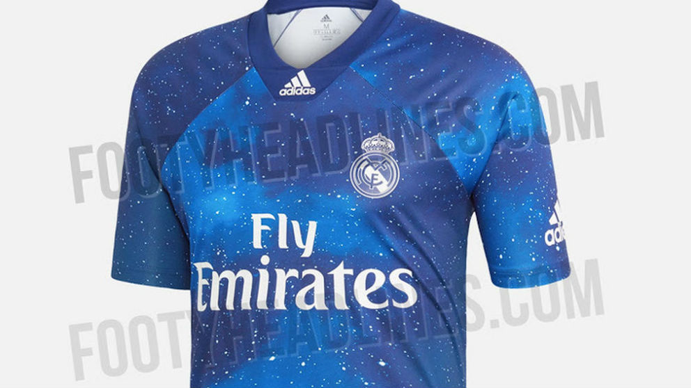 Camiseta galáctica del Real Madrid.