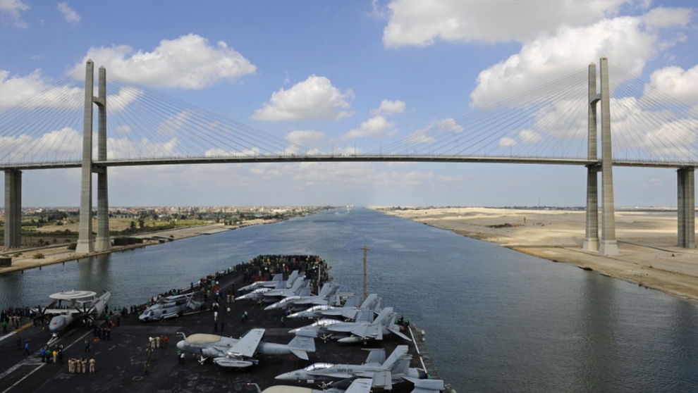El Canal de Suez es uno de los más importantes