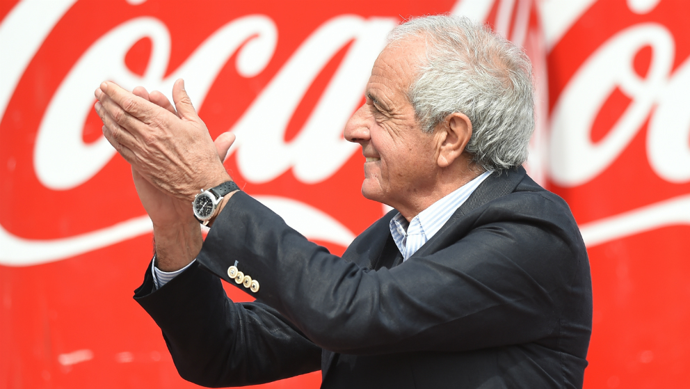 Rodolfo D’Onofrio, presidente de River Plate. (Getty)