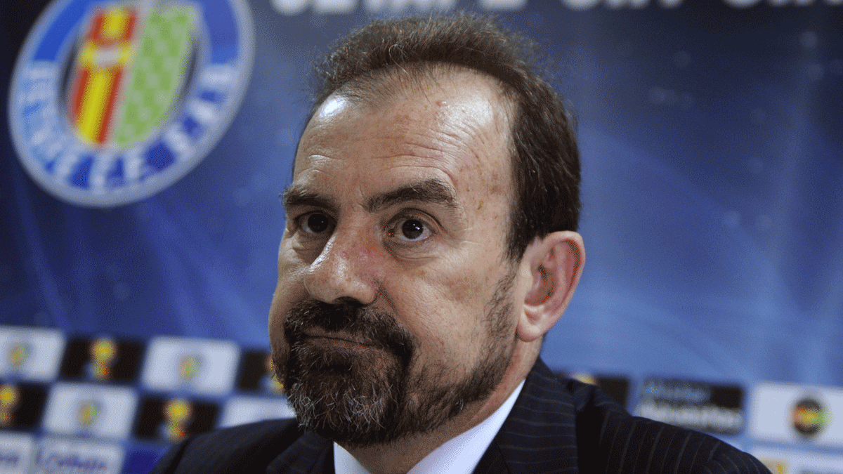 Ángel Torres,presidente del Getafe (AFP).