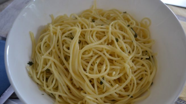 Receta de Espaguetis al burro