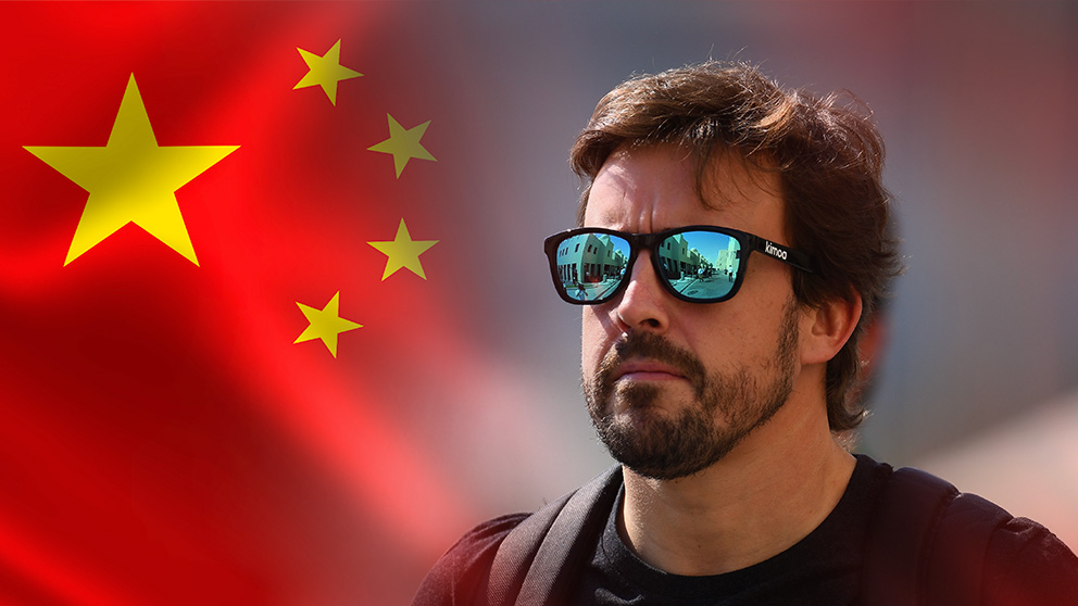 Fernando Alonso tiene sus ojos puestos en el mercado chino.