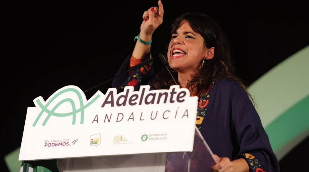 Teresa Rodríguez, exlíder de Adelante Andalucía.
