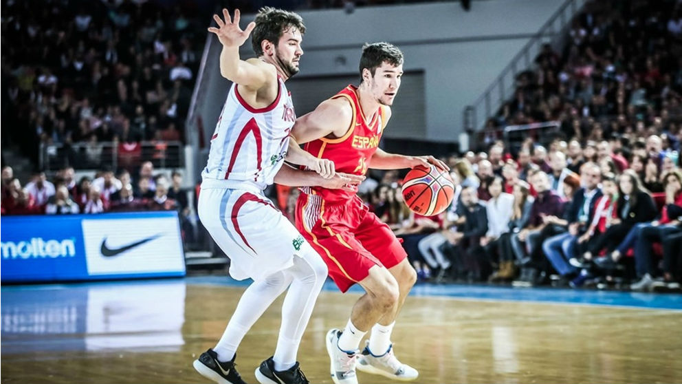 Dario Brizuela no pudo impedir la derrota de España en Turquía. (FIBA)