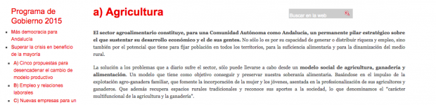Podemos plagia en su programa para Andalucía un trabajo financiado por Aznar