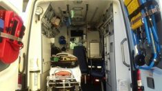 Interior de una ambulancia. Foto: Europa Press