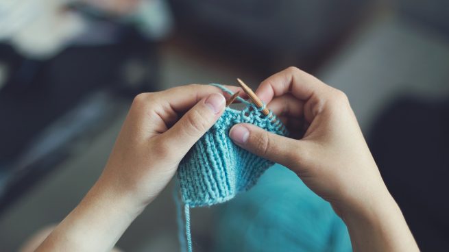 Cómo tejer un calcetín de lana