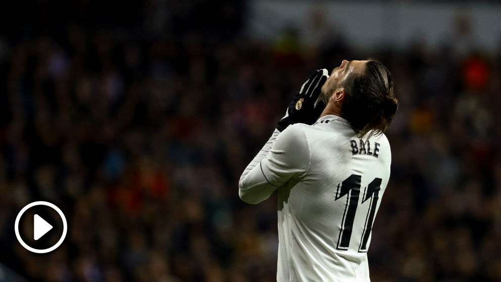 Bale fue pitado por el Bernabéu.