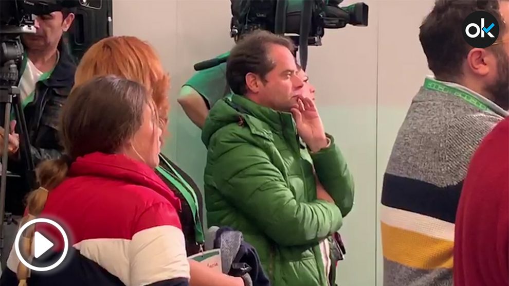 Desolación en la sede del PSOE en Sevilla tras las Elecciones Andaluzas 2018