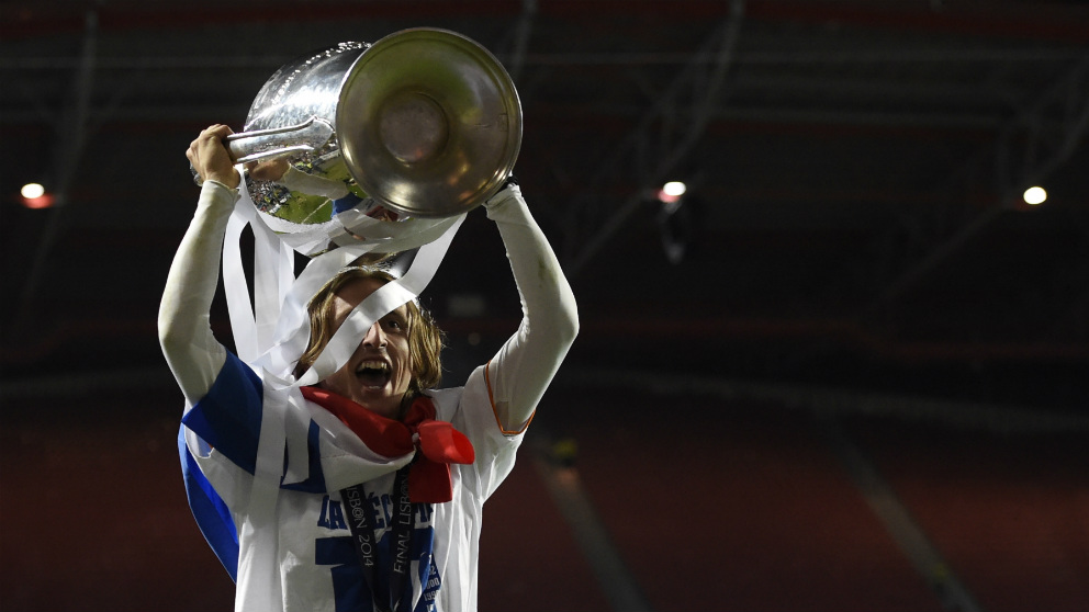 Modric, es el favorito a ganar el Balón de Oro 2018. (AFP)