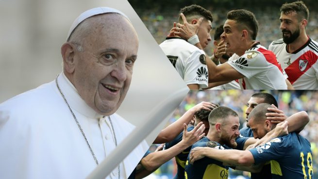 ¿Con quién irá el Papa Francisco en el River-Boca del Bernabéu?