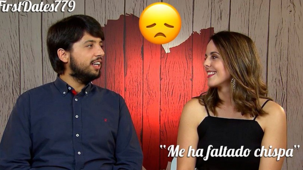 Sandra no entendía que Javier no pudiera ser su seguidor fuera de ‘First Dates’