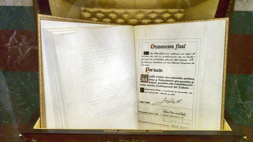 Programación y actos del 6 de diciembre, Día de la constitución española 2018