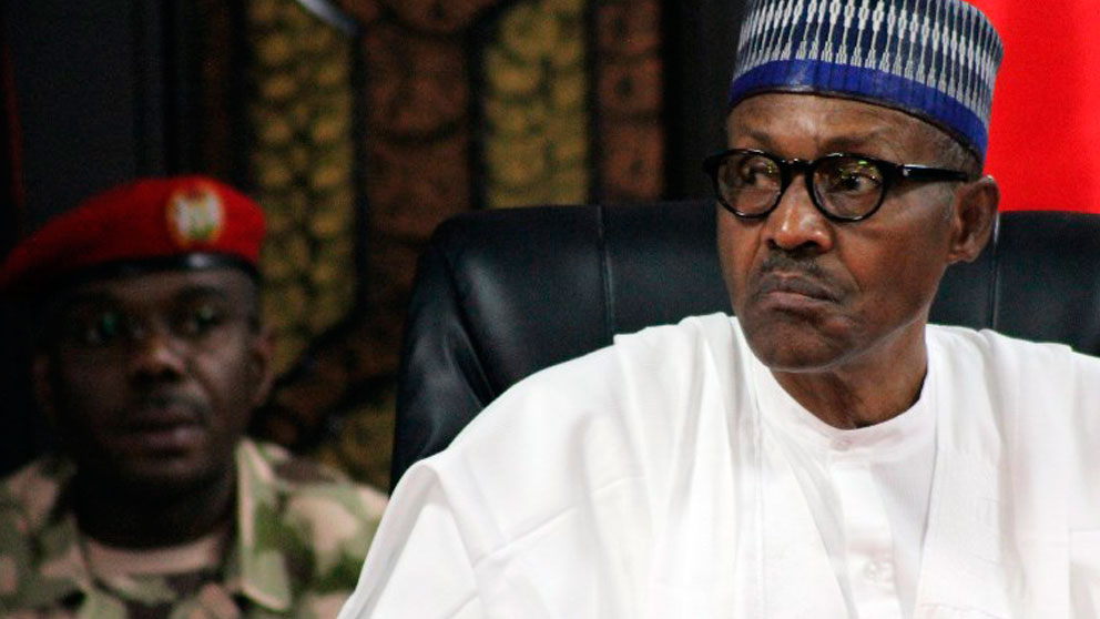 El presidente de Nigeria, Muhammadu Buhari. Foto: AFP