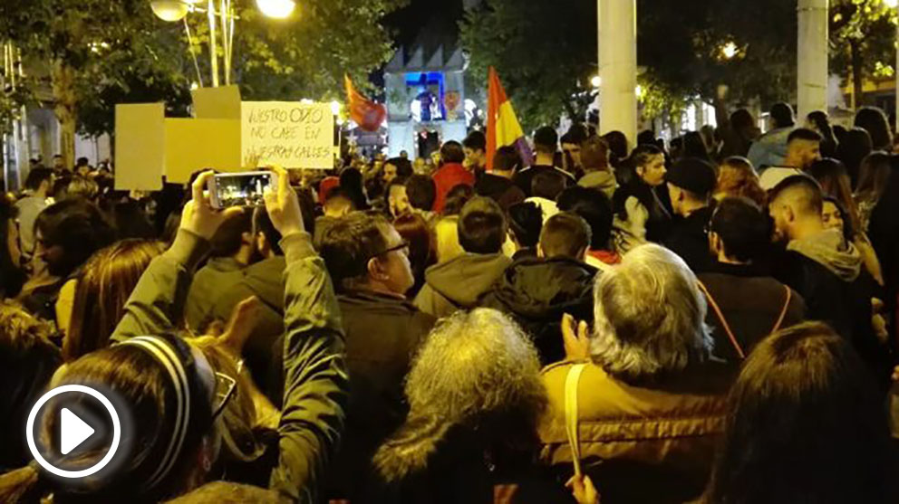Manifestantes contra VOX en Córdoba (Foto: EP)