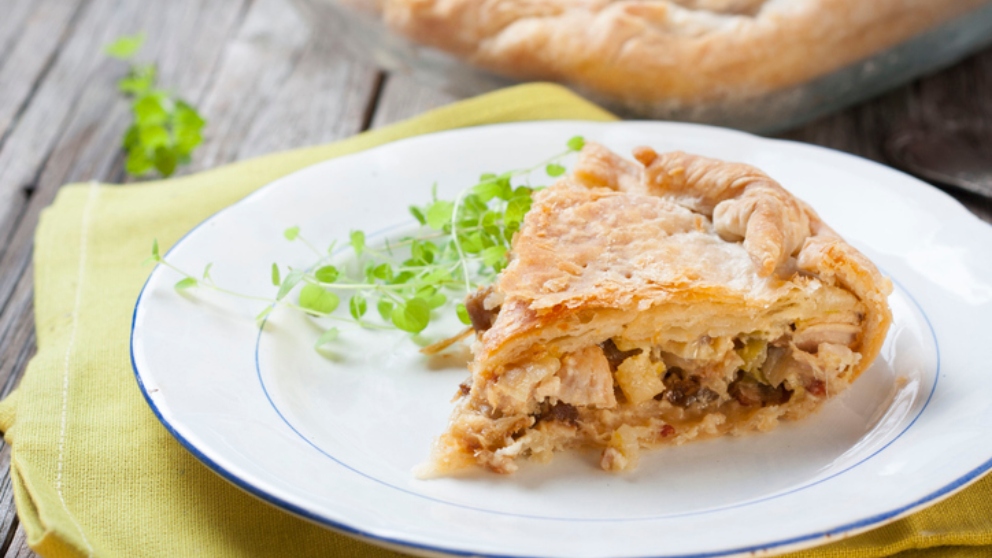 Receta de Empanada de carne y espinacas