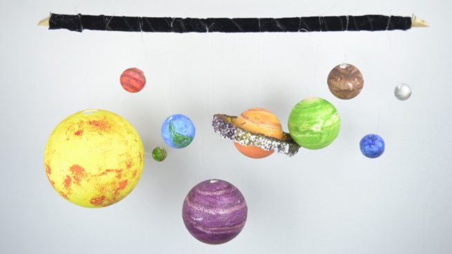 móvil del sistema solar