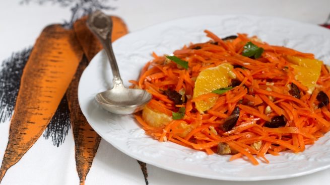 ensalada de zanahoria y naranja