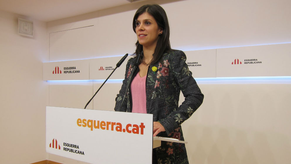 La portavoz de ERC, Marta Vilalta. Foto: Europa Press