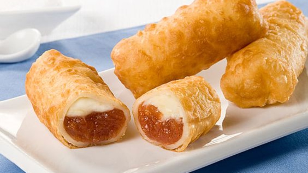 Receta de Hojaldre con requesón y membrillo