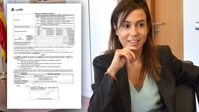 Isabel Pardo gasta 500.000 € en cambiar los muebles de Adif porque están “obsoletos”