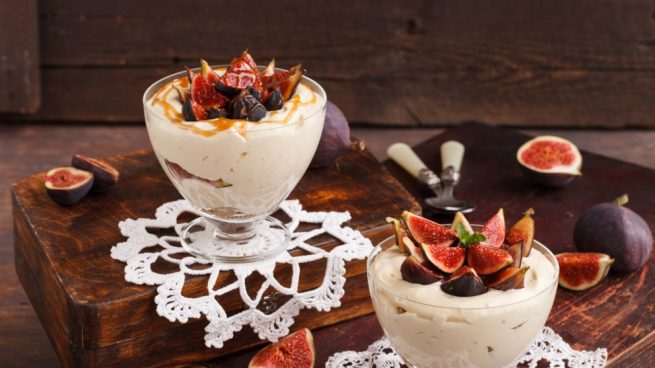 tiramisú con higos