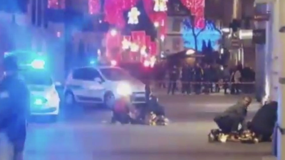 El terrorista de Estrasburgo abrió fuego dejando varios heridos. Foto: Redes