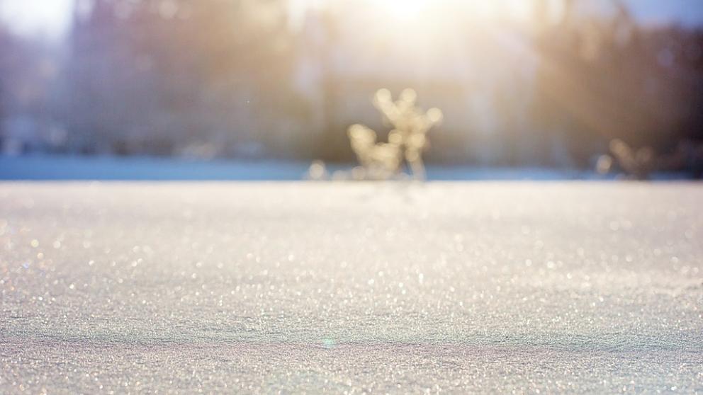 Una imagen del mágico invierno.