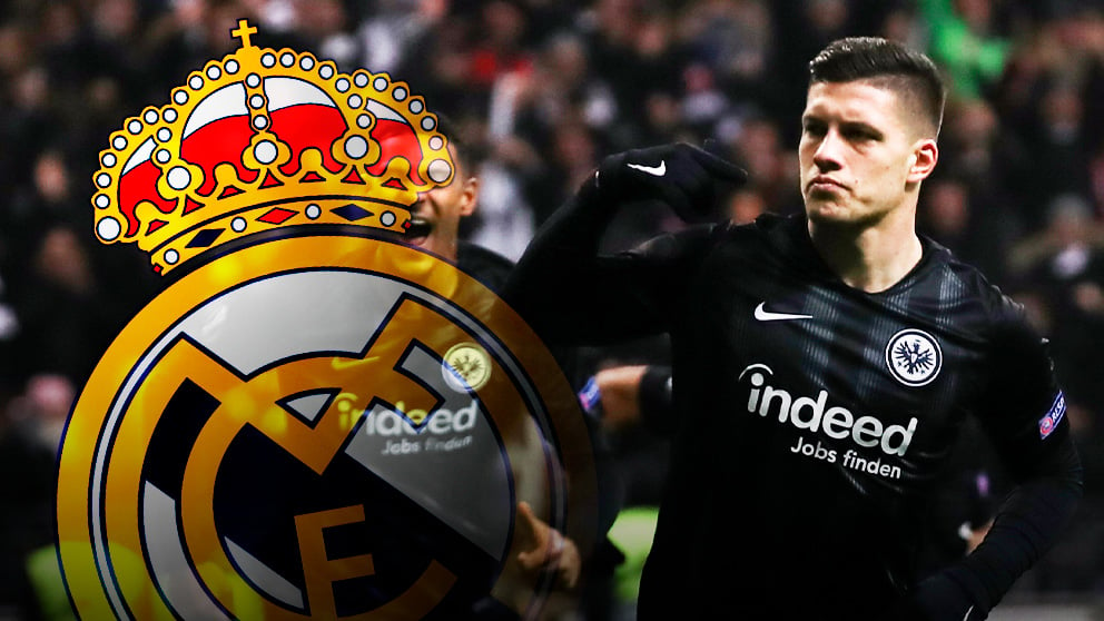 Jovic, nuevo jugador del Real Madrid.