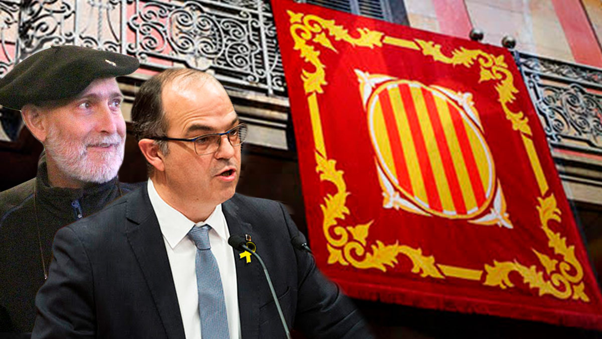 El ex conseller de Presidencia de la Generalitat Jordi Turull y el terrorista Bolinaga.