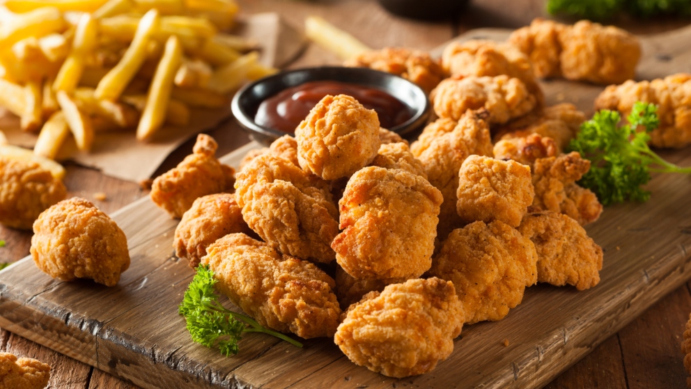 Receta de Palomitas de pollo