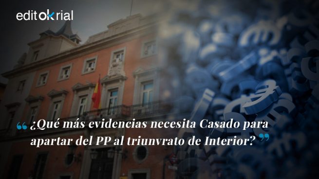 Casado impasible ante la ‘Corruptísima Trinidad’