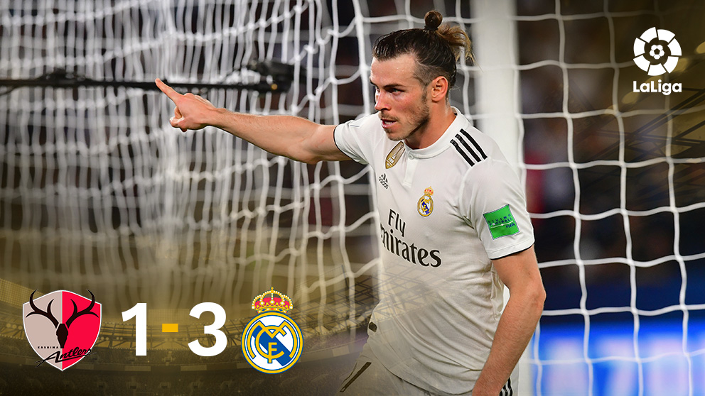 El Real Madrid venció al Kashima gracias a Bale.