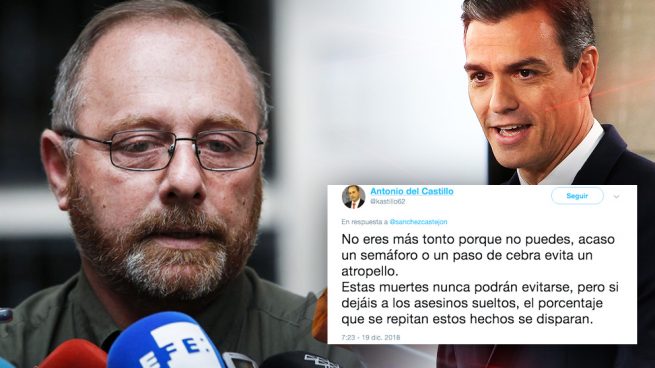 El padre de Marta del Castillo a Pedro Sánchez: «No eres más tonto porque no puedes»