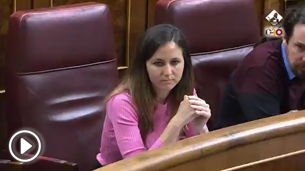 La diputada de Podemos, Ione Belarra, carga contra Pablo Casado por defender la prisión permanente revisable
