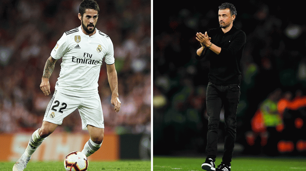 Luis Enrique habló sobre Isco durante el Espanyol – Real Madrid.