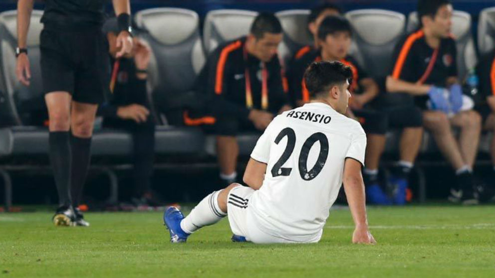 Asensio se lesionó frente al Kashima. (Realmadrid.com)