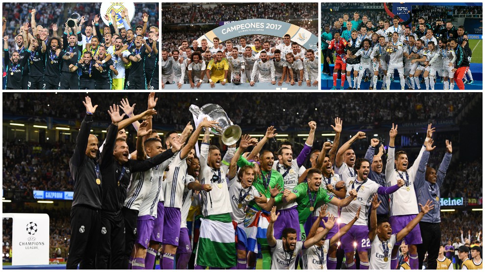 El Real Madrid suma 14 títulos desde 2014. (Getty)