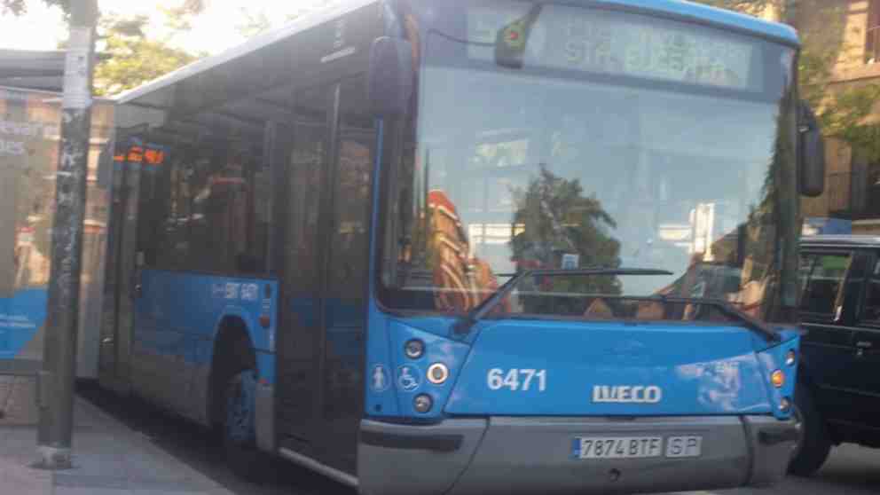 Los autobuses de Madrid e información de sus horarios.