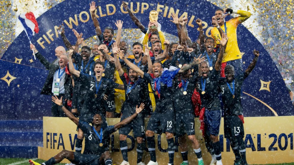 Francia se convirtió en campeona del mundo en el Mundial de Rusia 2018.