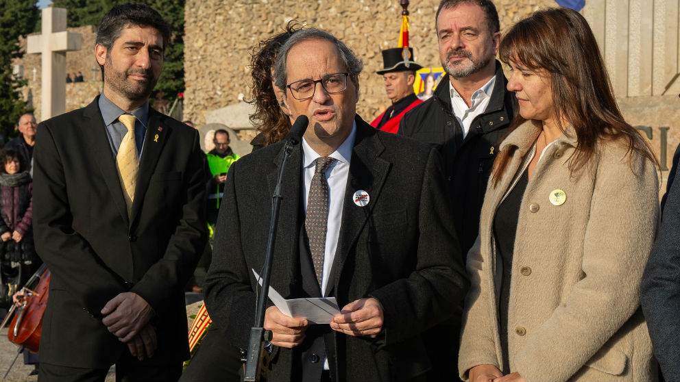 El president de la Generalitat, Quim Torra. Foto: Europa Press