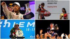 Los mejores del motor en 2018. (Getty)