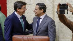 Juan Marín (C’s) y Juanma Moreno (PP).