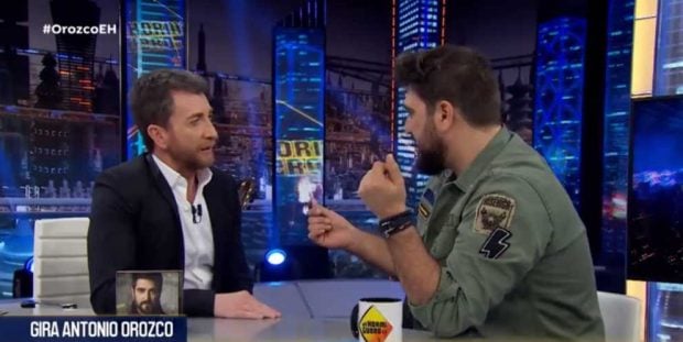 Antonio Orozco en 'El Hormiguero' (Atresmedia).