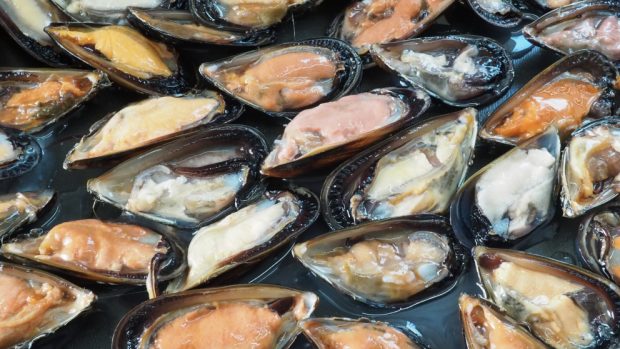 mejillones gratinados con queso