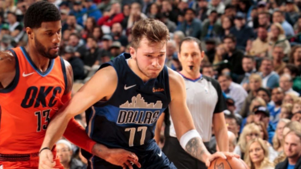 Luka Doncic priotagonizó un gran partido.