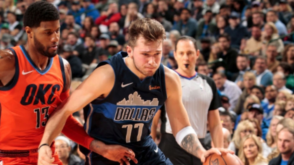 Luka Doncic priotagonizó un gran partido.
