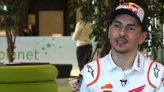 Jorge Lorenzo viste los colores del equipo HRC.