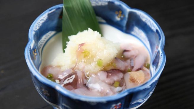 sashimi de pulpo