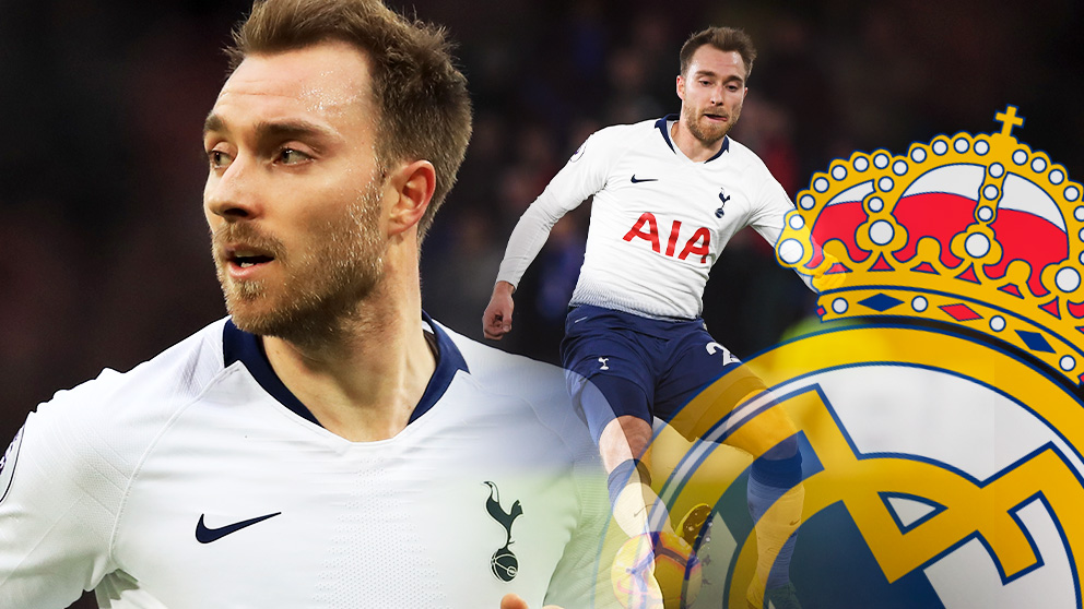 Eriksen continúa sin renovar con el Tottenham y el Madrid está al acecho.